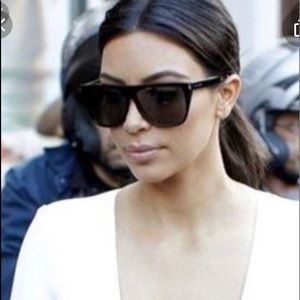 SOLD Authentic Saint Laurent SL 001 Oversized Tortoise Shell Sunglasses w/case